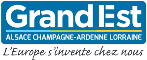 Logo Région Grand Est - Alsace Champagne-Ardenne Lorraine - L'Europe s'invente chez nous
